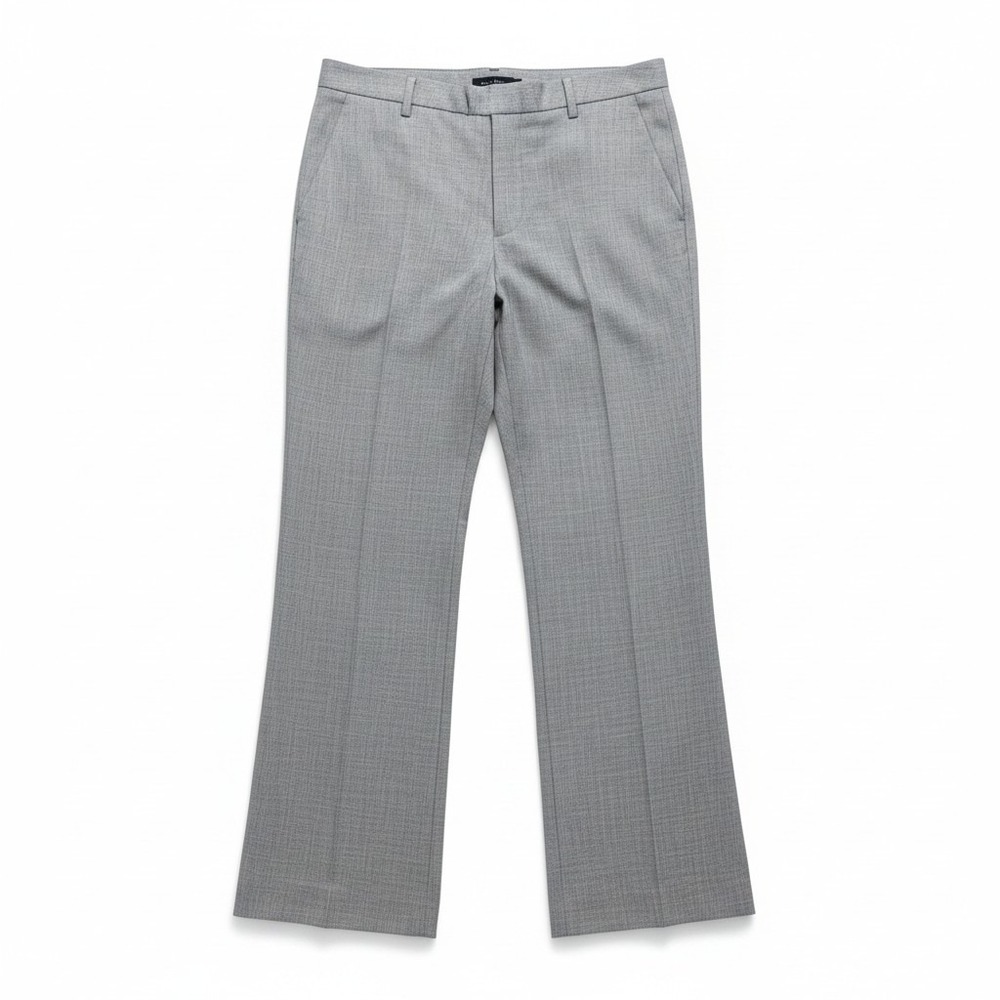 Banana Republic 16 Gray Logan Fit Trouser Pants Womens Casual Preppy Vintage